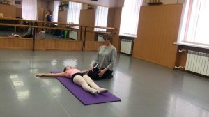 Урок 3-4 класс. Партер и растяжка для детей от 8 до 10 лет