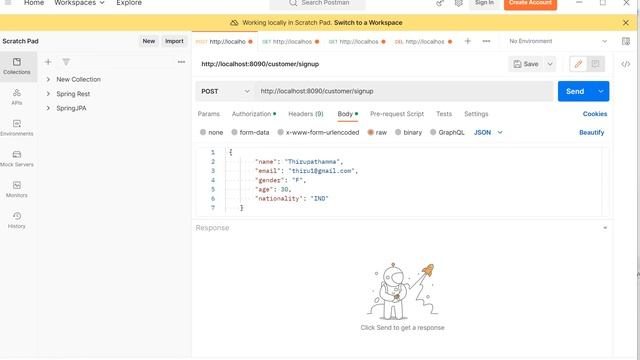 Spring Boot context path setting in rest endpoint Uri in Telugu смотреть онлайн
