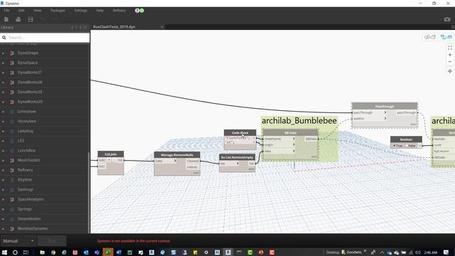 Navisworks | Capturing Clash Data | Python and Dynamo