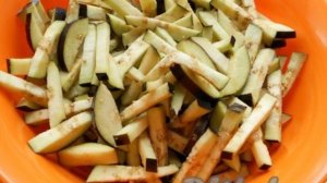 Баклажаны с морковью по-корейски