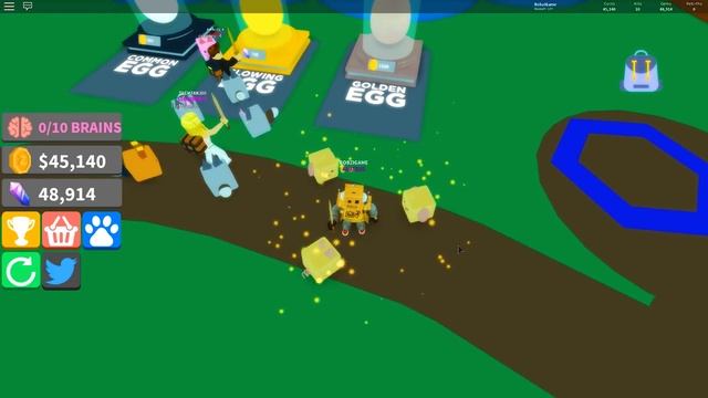 СЕКРЕТНЫЙ СПОСОБ УНИЧТОЖЕНИЯ ЗОМБИ! СИМУЛЯТОР ОХОТНИКА НА ЗОМБИ! Roblox Simulator смотреть онлайн