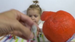 София Прекрасная большое яйцо с сюрпризом открываем игрушки Giant surprise egg S