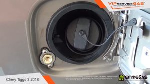 Гбо на Chery Tiggo 3 1.6 126HP 2018. Газ на Чери Тигго. Газовое оборудование Эммигаз. (ГБО Emmegas)