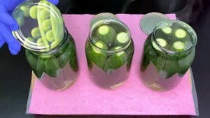 Маринованные огурцы. Заготовки на зиму. С хреном