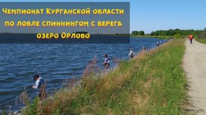 Чемпионат Kурганской области по ловле спиннингом с берега. озеро Oрлово. Личный зачет.