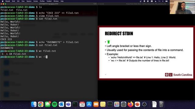 Lecture 04: STDIO Redirection and Pipes - Fall 2022 смотреть онлайн