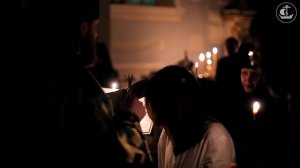 Ночная Литургия и женский постриг / Night Divine Liturgy and women's Monastic Tonsures