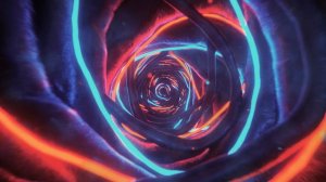 Warm Neon Loop 4k