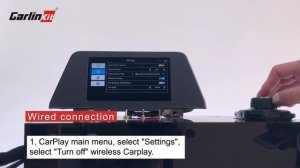 Carlinkit Wireless CarPlay Connection & Display On BMW