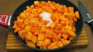 Вкусный пирог с тыквой и яблоком