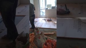 шумоизоляция в квартире . Пеноплекс под стяжки