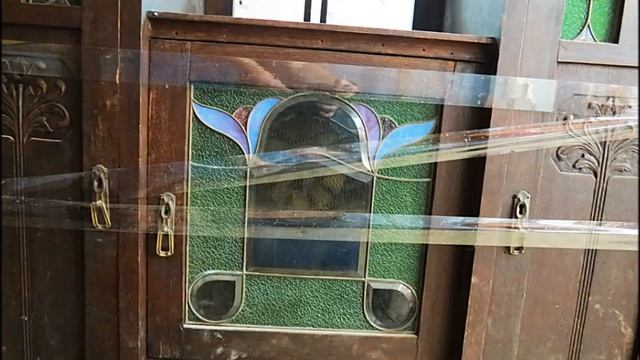 Старинный буфет до и после реставрации. RUSSIAN FURNITURE RESTORATION смотреть онлайн