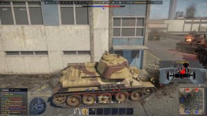Хороший бой на Т-34-85 (Д-5Т) в War Thunder