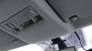 VW polo sedan / установка плафона салона, трёхточечный