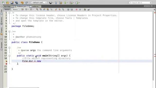 Java File Class