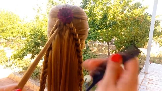 basket hairstyle tutorial|how to do basket hair step by step for beginners|Stylish hairstyles❤️ смотреть онлайн