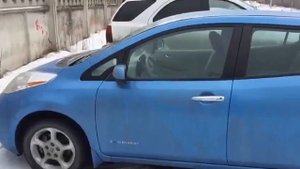 Установка дополнительной батареи на  Nissan Leaf 2013 год   Едет теперь под 300 КМ!!!