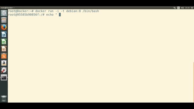 3. Shell внутри контейнера Docker смотреть онлайн