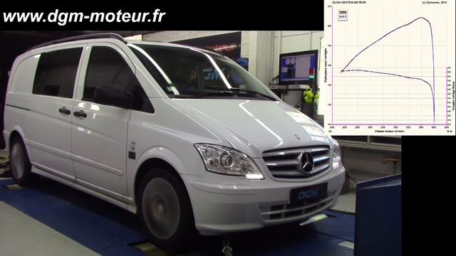 Reprogrammation DGM Mercedes Benz Vito 3.0 V6 CDI 224ch 2014 смотреть онлайн