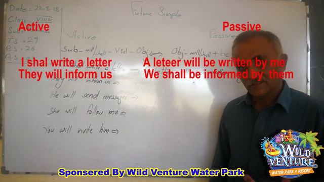 Active to Passive of Future Simple (lesson 15) смотреть онлайн