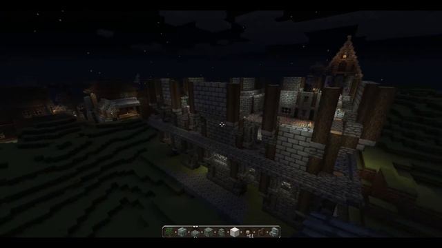 minecraft: Постройка средневекового города. часть 17.2 Гильдия торговцев смотреть онлайн