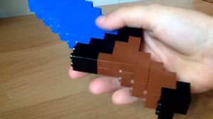 Меч майнкрафт из лего