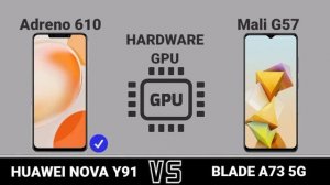 Huawei Nova Y91 Vs Zte Blade A73 5G   #Trakontech.