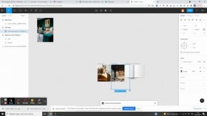 Как вставить картинки в мокап журнала в Фигме (Figma)