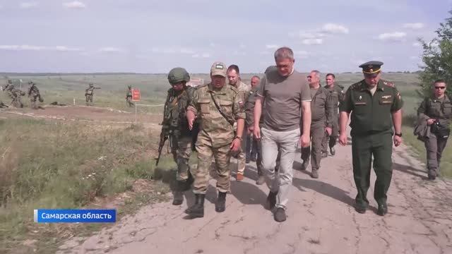 Радий Хабиров посетил место боевого слаживания добровольческого полка "Башкортостан"