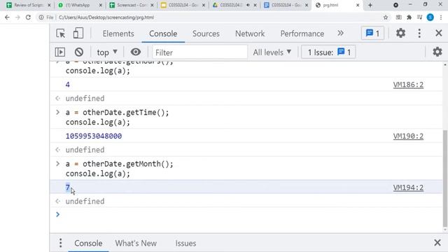 29. Date Objects | Javascript tutorial for beginners | Javascript full course