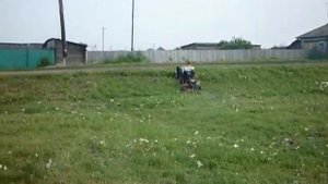 Самодельный карт с двигателем от скутера