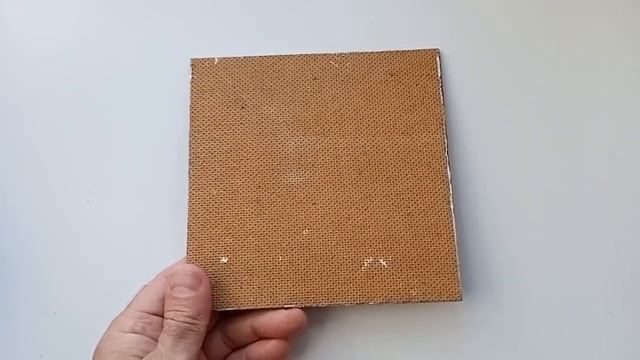 Картина маслом в детскую «Заяц» 15х15 см