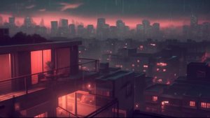 Chillhop Lofi City - Rainy Lofi Hip Hop Mix