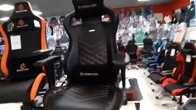 Evolution ALFA PRO - 24 900 за игровое кресло с топовым функционалом (мультиблок и 4D подлокотники)
