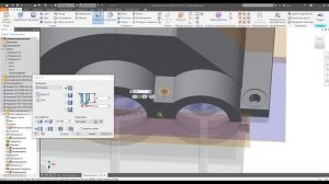 Проектирование цилиндрического одноступенчатого редуктора.Урок 6. Моделирование крышки корпуса.