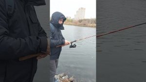 Рыбалка на щюку река Миасс.