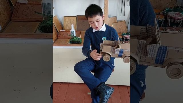 Картоннан машина жасау.Асылбек Мансұр смотреть онлайн