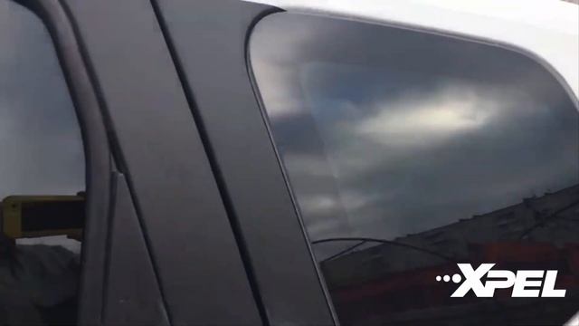 Тонировка XPEL, видимость через пленку смотреть онлайн