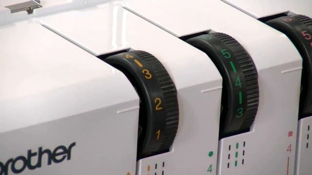 Плоскошовные машины Brother CV3440/3550. Регулировка натяжения нитей.