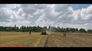 Работа дисковой бороны SKR CARBON D5000