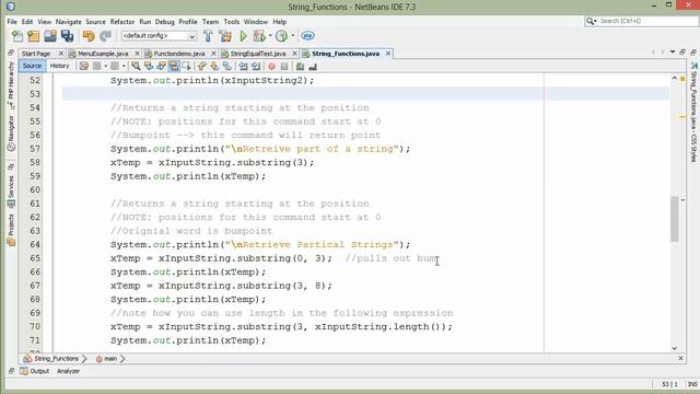 Java String Fucntions смотреть онлайн