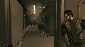 Deus Ex HR мисиия первая - спасение заложников