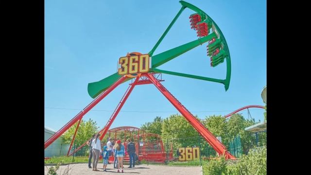 Поехали в парк аттракционов «Сказка». Влог.