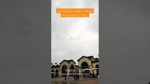 shorts|Serravalle outlet Village|shopping|Italy|2022