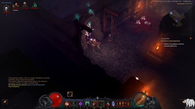 Прохождение Diablo 3 Eternal Collection. Героический уровень сложности за некроманта. Серия 19 смотреть онлайн