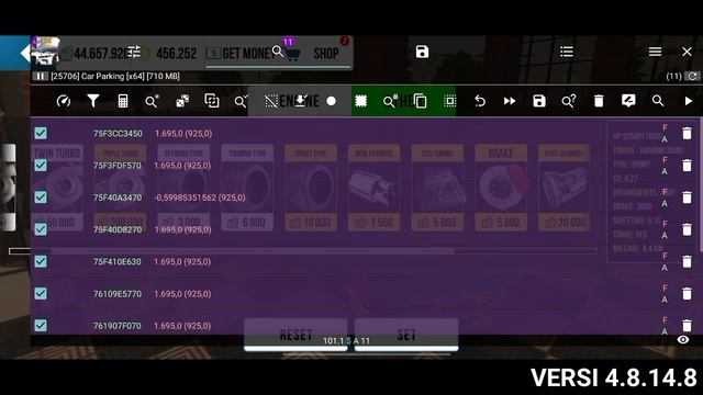 CARA UNLOCK W16 OR 1695HP MENGGUNAKAN TRIPLE TURBO CAR PARKING MULTIPLAYER 4.8.14.8