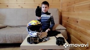 Обзор МОТОШЛЕМА с AliExpress. Motorcycle helmet overview.