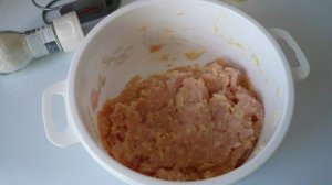 Куриные котлетки с яблоком