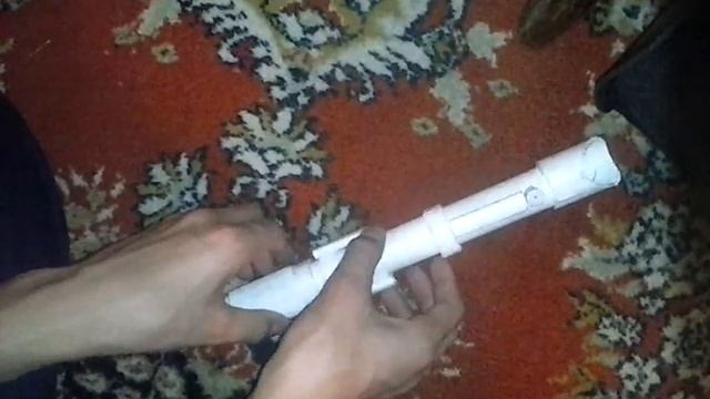 Световой меч.Ручка от светового меча из бумаги! смотреть онлайн