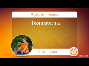 Терпимость. Антон Чудин